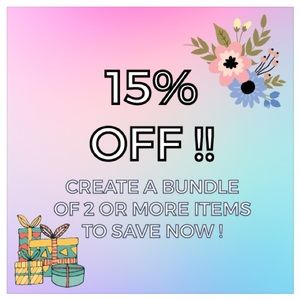 Bundle To Save!